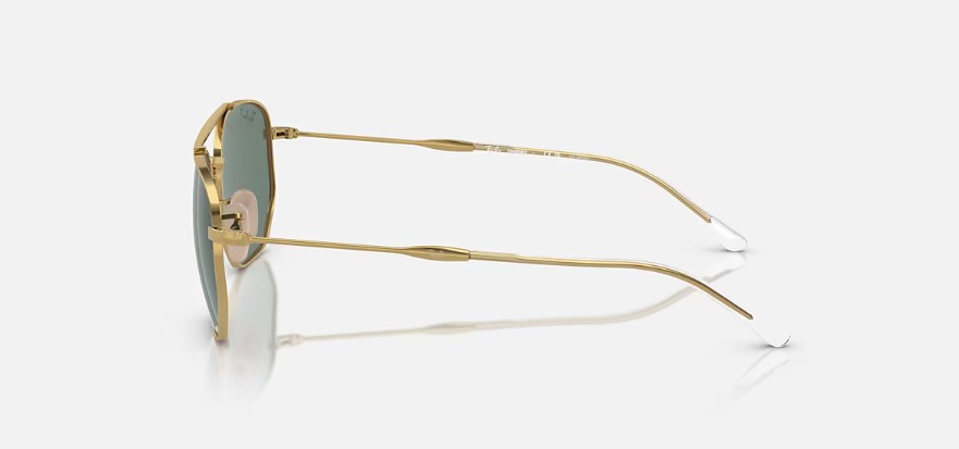 RB3707 001/09 SIZE 57 GOLD WITH G-15 CHROMANCE LENS view 3