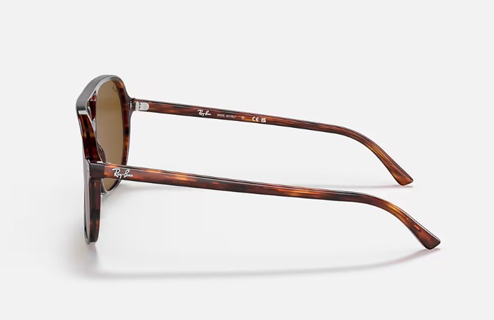 RB2198 954/33 SIZE 60 HAVANA WITH B-15 BROWN LENS view 3