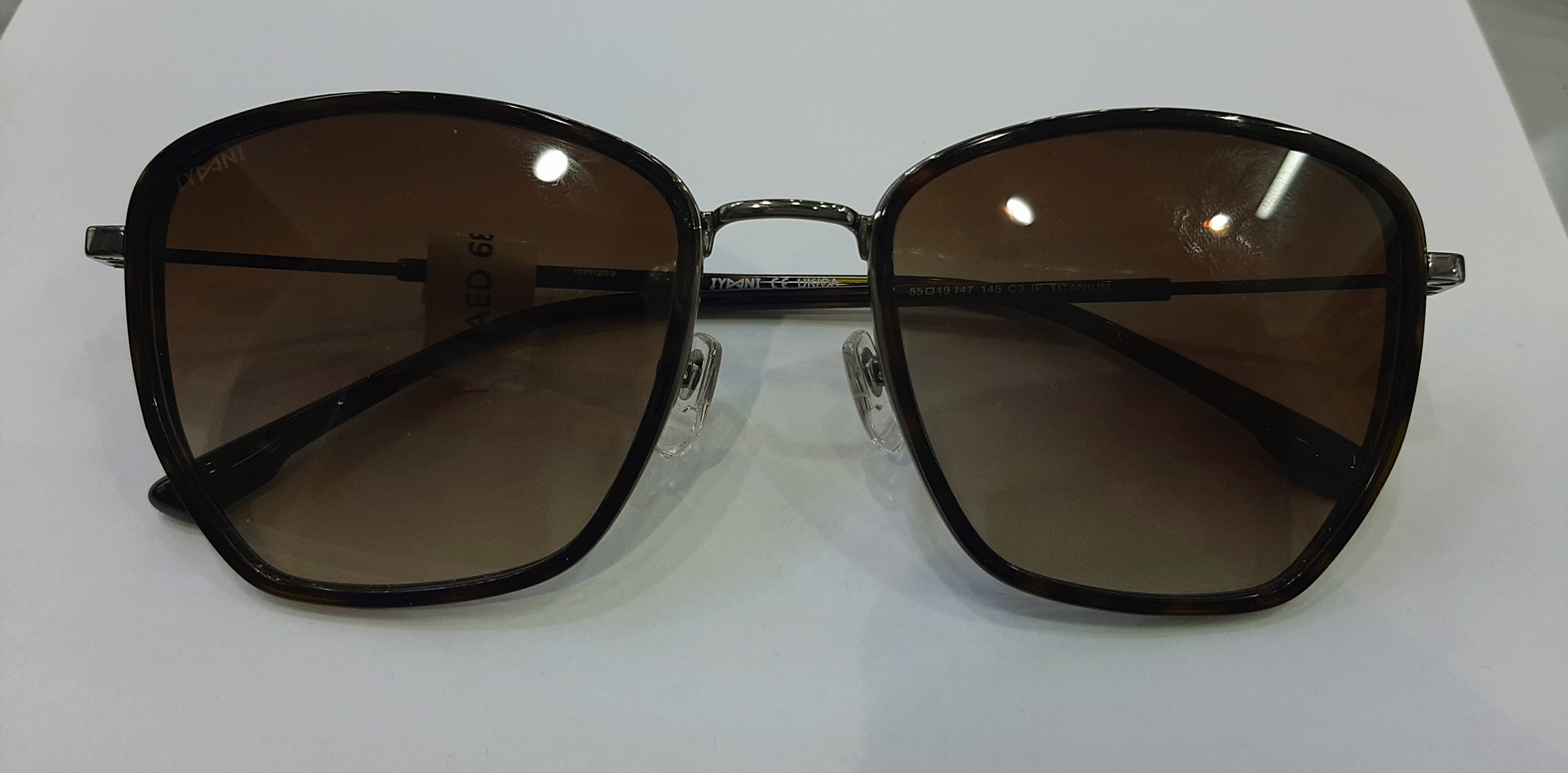 IYOONI MW289 C3 TITANIUM GUNMETAL  WITHBROWN GRADUAL LENS view 3