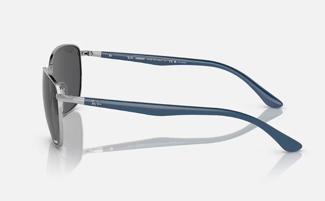 RB3702 003/K8 SIZE 57 CHROMANCE SILVER WITH G-15 view 3