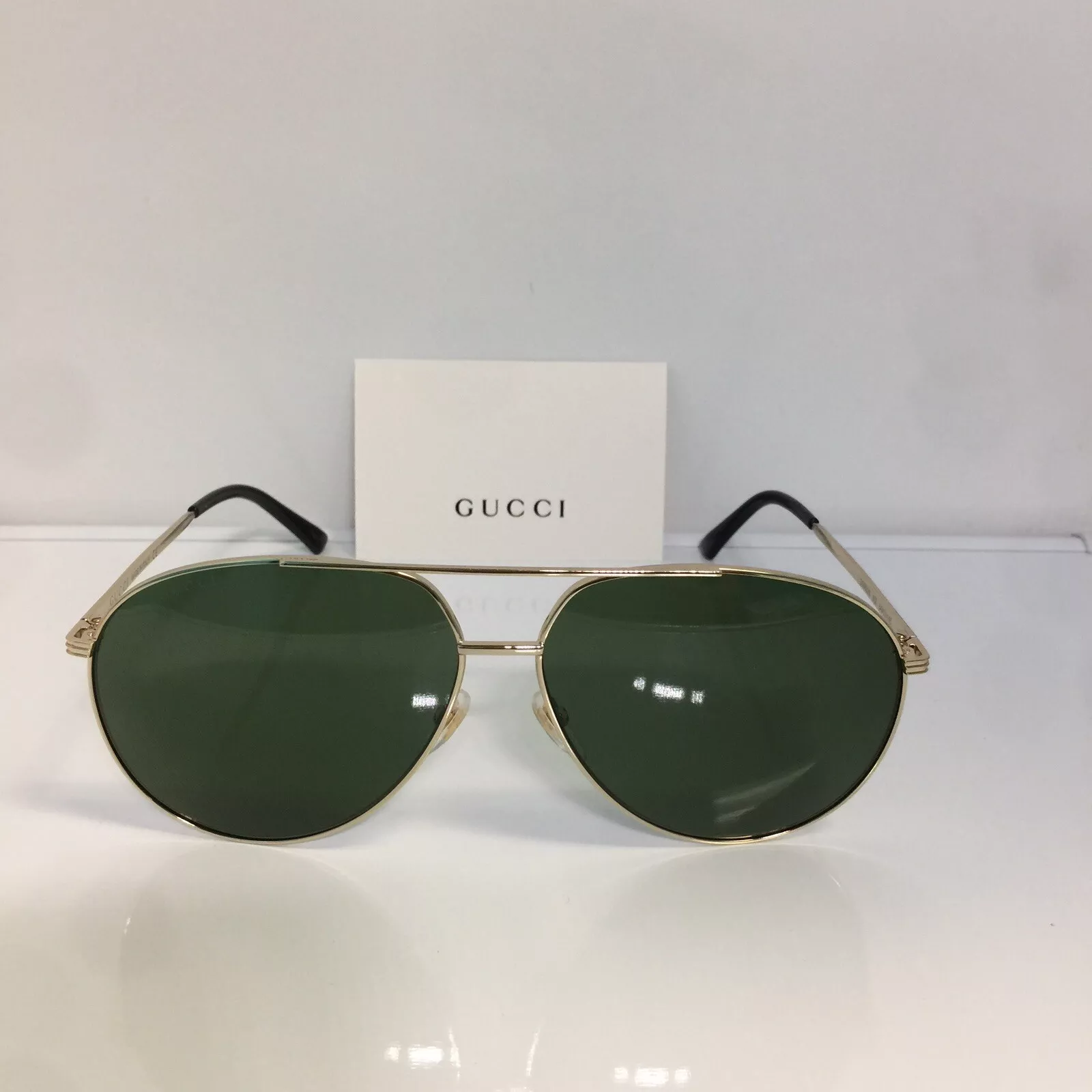 GG0832S 002 64-13-145 GOLD GREEN LENS view 3