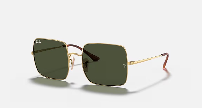 RB1971 914731 SIZE 54 GOLD WITH GREEN G-15 LENS view 3