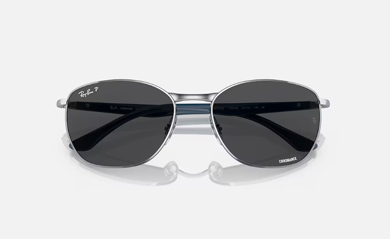 RB3702 003/K8 SIZE 57 CHROMANCE SILVER WITH G-15 view 4