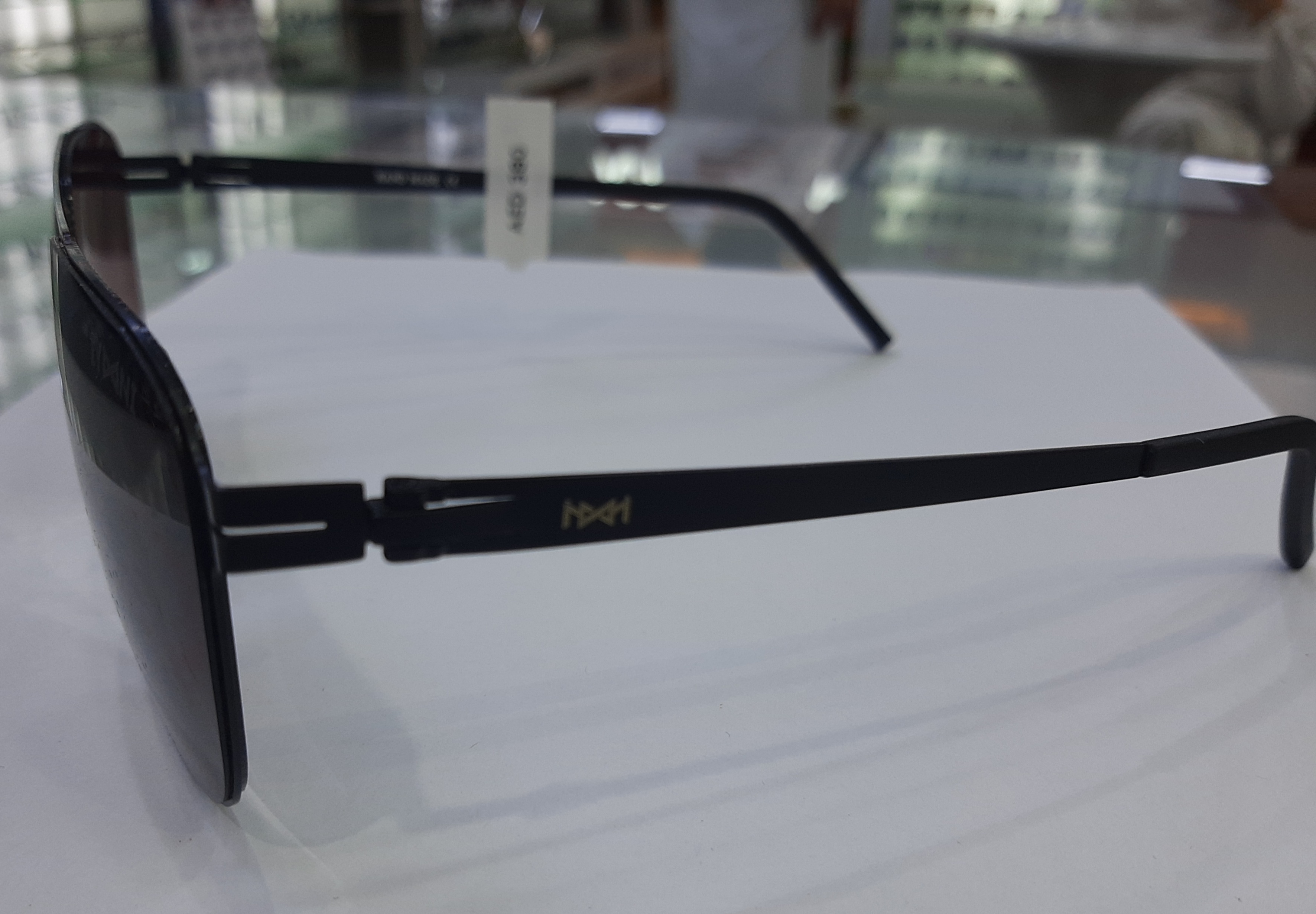 IYOONI A2011 C01 57-16-142 MATTE BLACK WITH GREY GRADIENT view 3